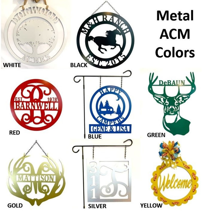 Thumbnail: Custom Sports Logo and Last Name 2 Piece Decor - Sports Fan Gift - PK7-2pc