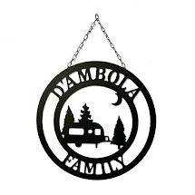 Thumbnail: Camp Site Personalized Sign - Camper Themed Decor - PK17Camper