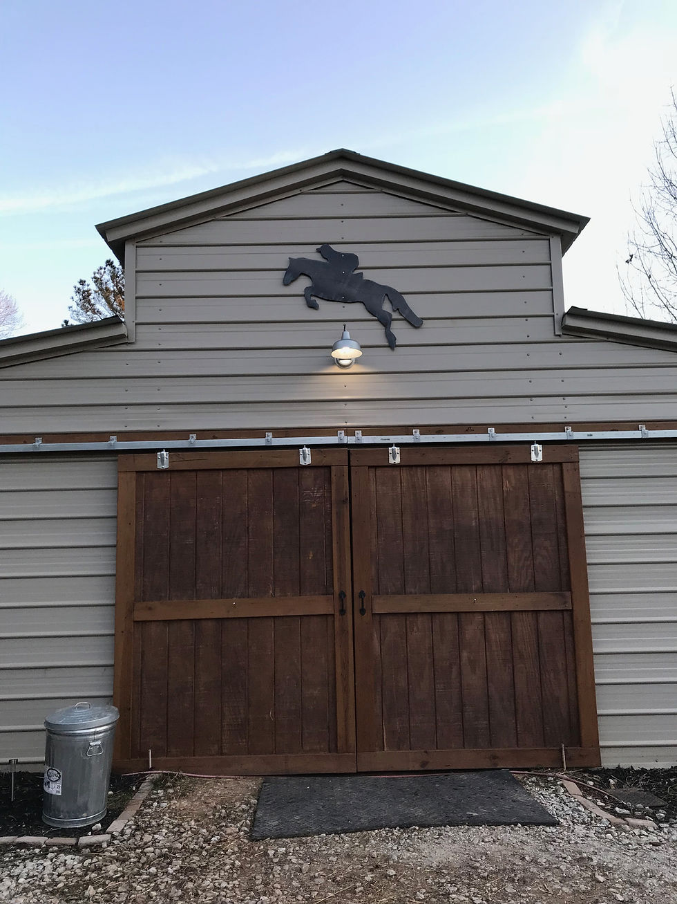 Thumbnail: Horse Jockey Silhouette Sign - PKJockey