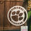 Thumbnail: South Carolina Clemson Tiger Paw Sign - Clemson Tiger Garden Flag - PK17TgrPaw