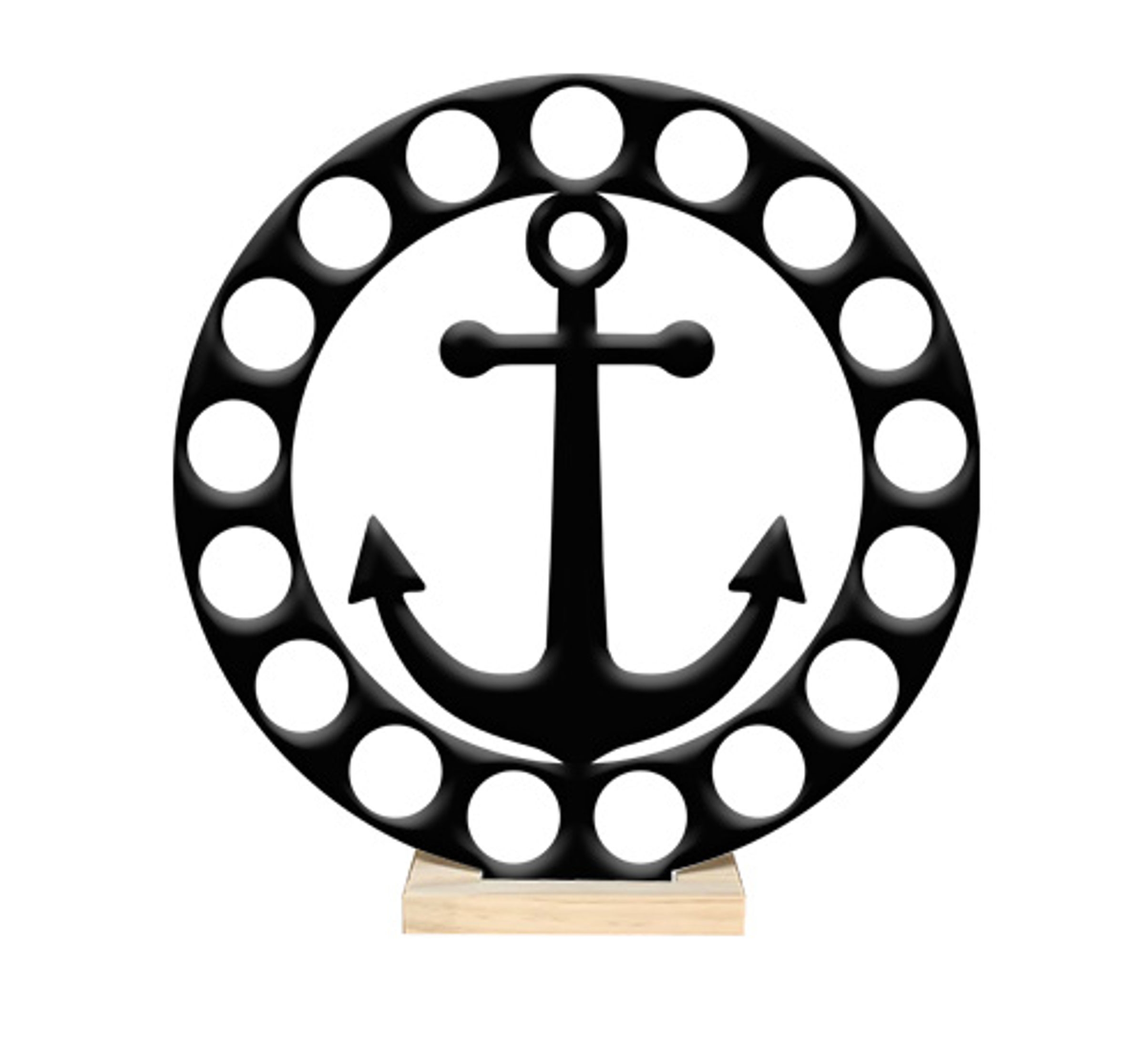 Anchor Coffee Pod Holder - Nautical Beach House Coffee Bar - PKKcupAnchor