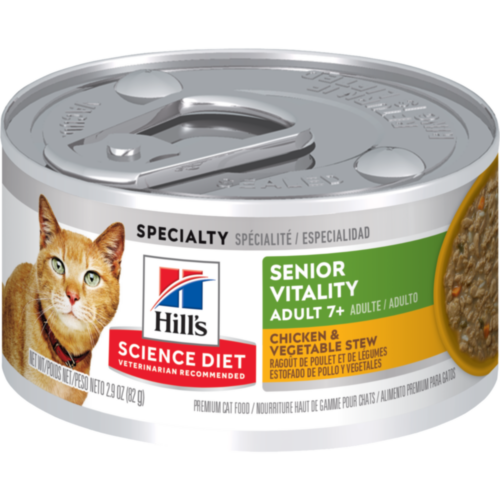 Hill's Science Plan Senior Vitality Adult 7+ Stew Wet Cat Food