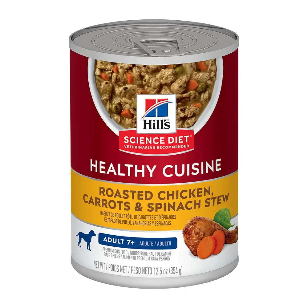 Hill's Science Plan Mature Adult Chicken & Carrot Canned Dog Food