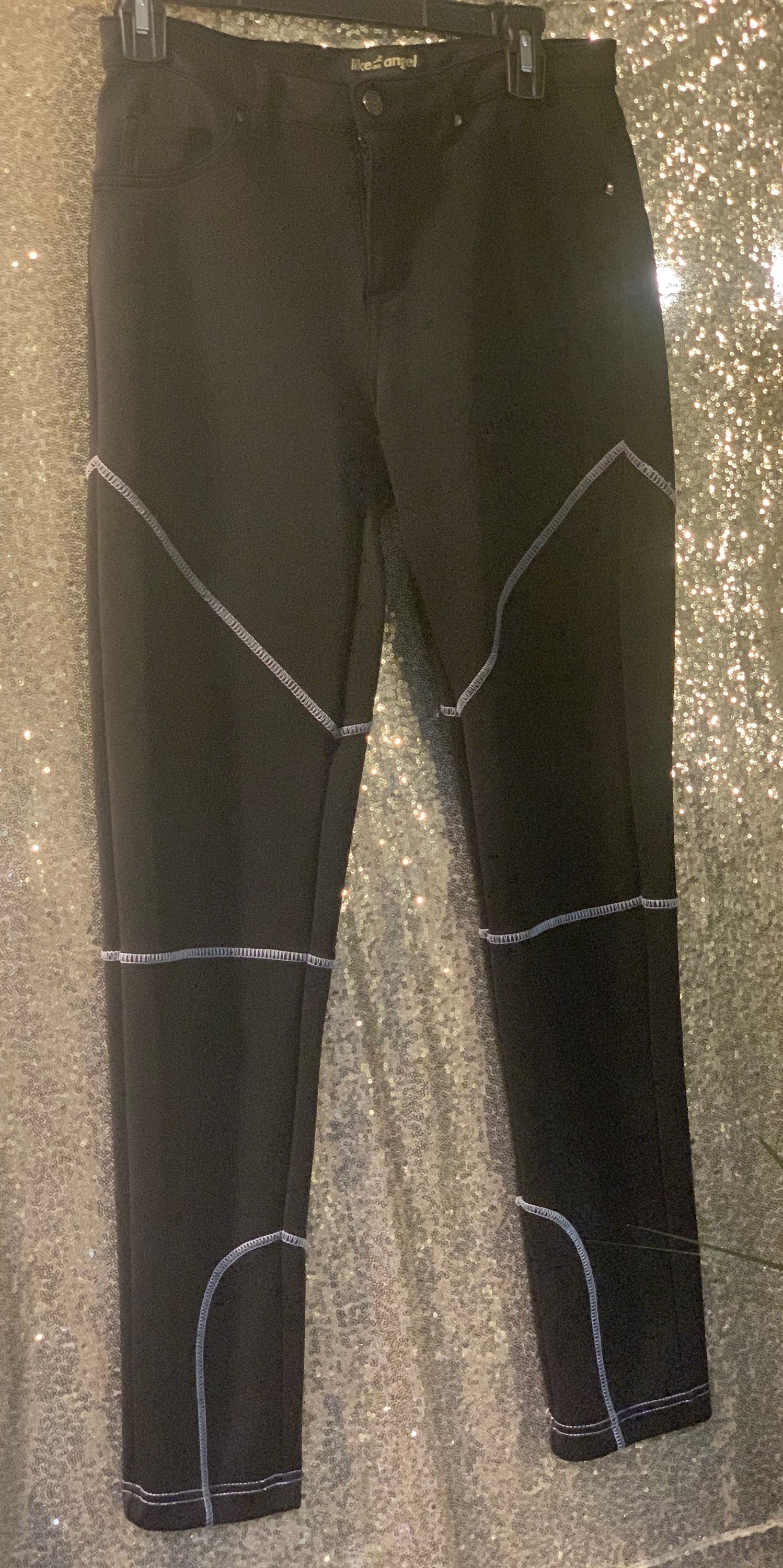 Black Like An Angel Pants