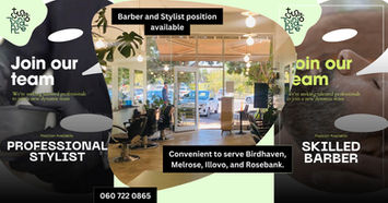 Birdhaven Studio in JHB is Looking for a Skilled Barber and Professional Stylist to Join Their Team