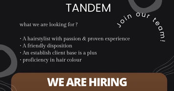 Tandem in Milnerton is Hiring