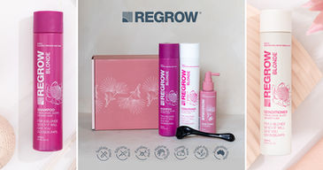 The Professional Blonde Toning System That Targets Both Brassiness and Hair Loss from Regrow