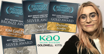 Goldwell & Kao South Africa Proud Winners in all Categories of the Hairnews Voting Awards 2023
