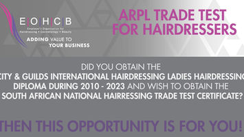 EOHCB: Services SETA Fully Funded ARPL Hairdressing Trade Test