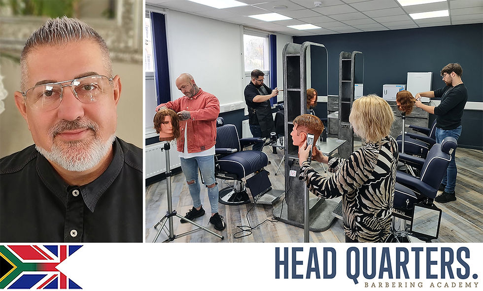 Eric Way Lovemore Introduces Head Quarters Barbering Academy to South