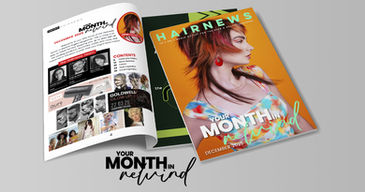 Hairnews Month in Rewind Digital Magazine - December 2025