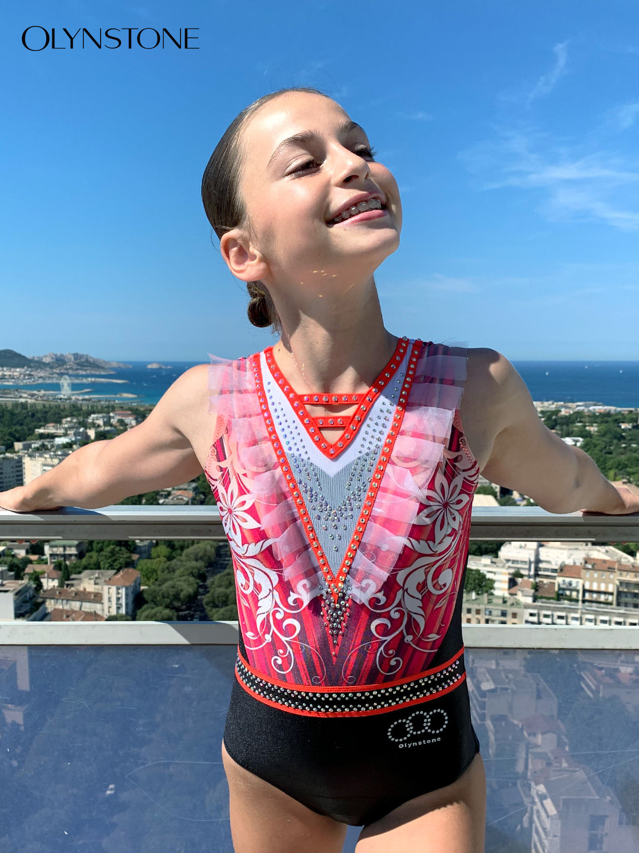 Justaucorps manches courtes - OL-G-2564