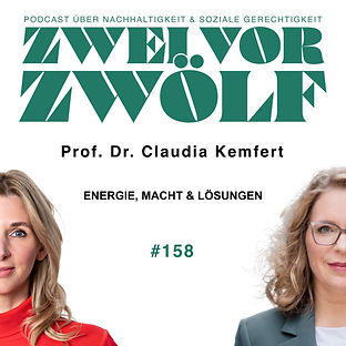 Prof. Dr. Claudia Kemfert und Andrea Gerhard
