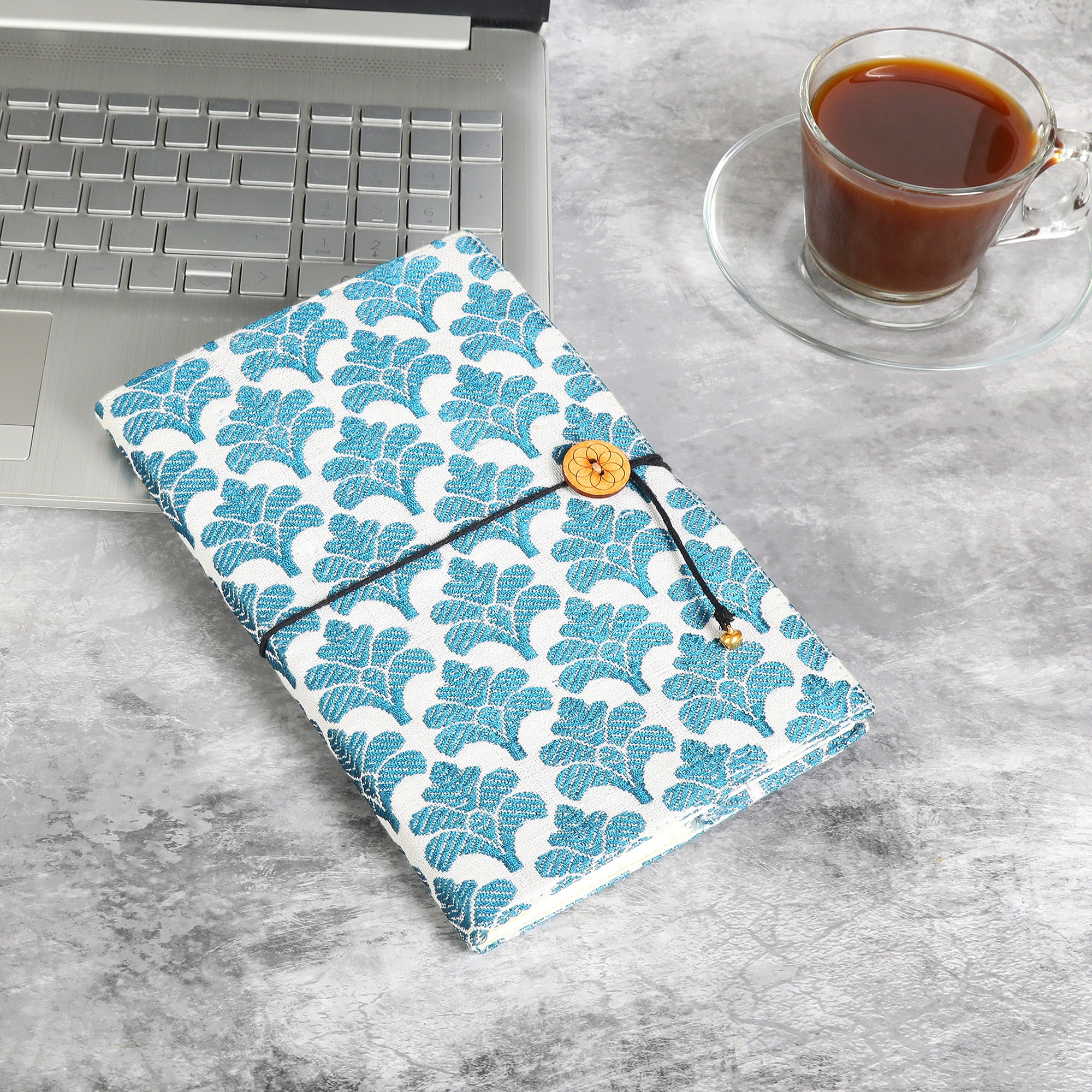 Teal Daffodils Himroo Diary