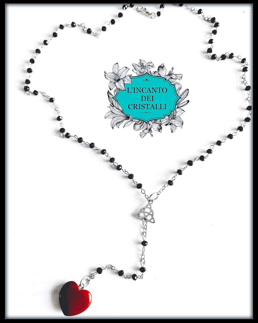 Rosario Celtico - Diaspro rosso