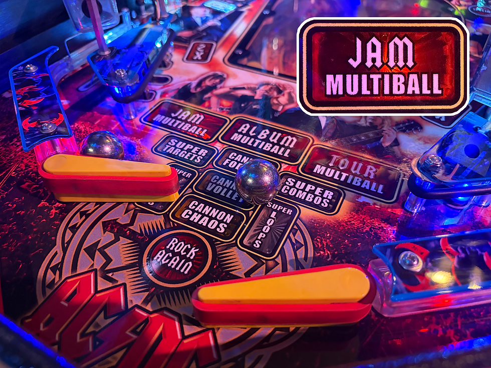 AC/DC Pinball Jam Multiball