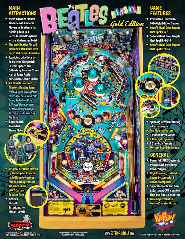The Beatles Gold Edition Flyer Page 2