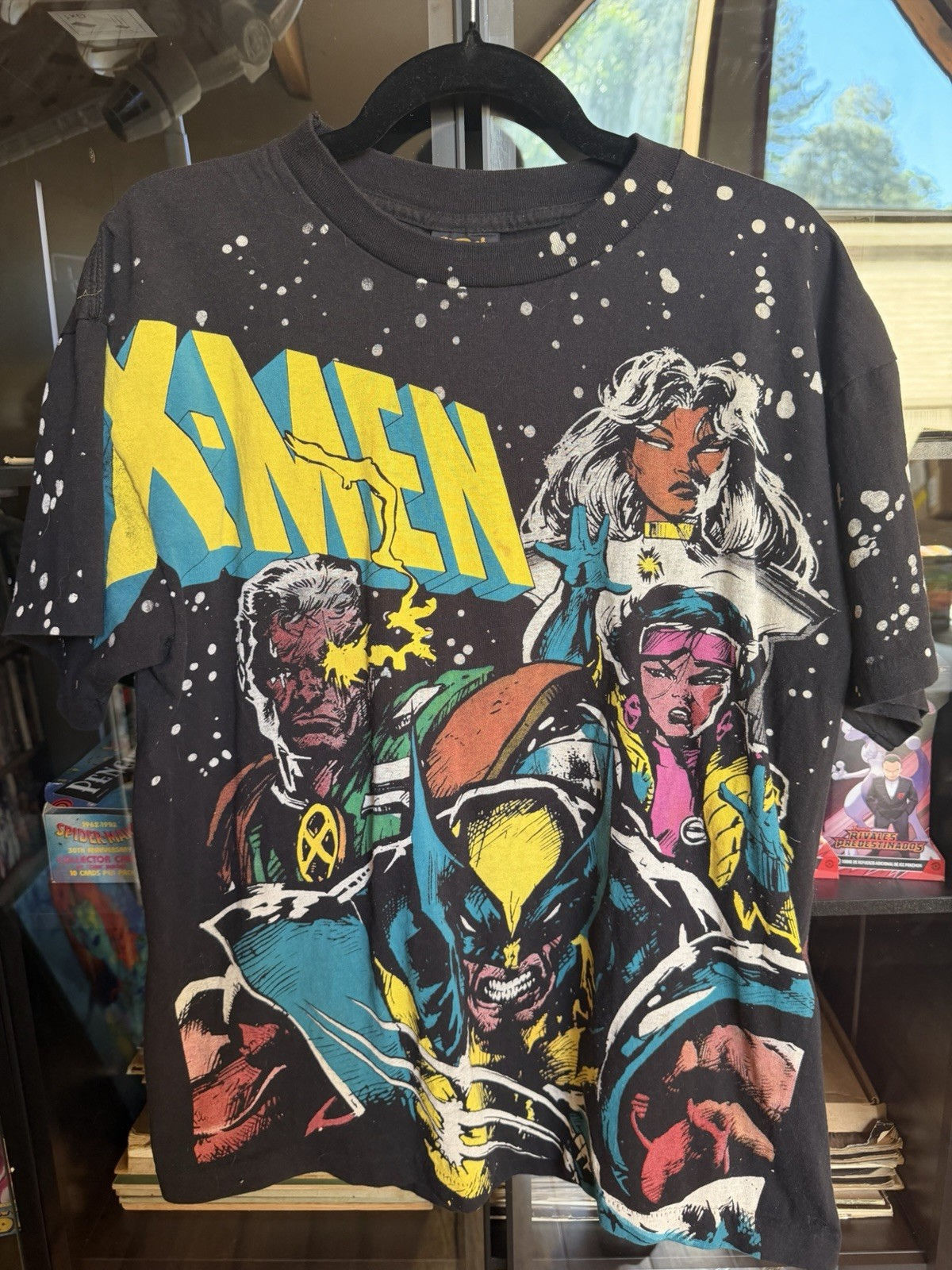 Marvel X-Men Graphic Short Sleeve T-Shirt Size Large, 90s Vintage