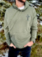 Thumbnail: Fingerprint Cross "It Was For You" Hoodie