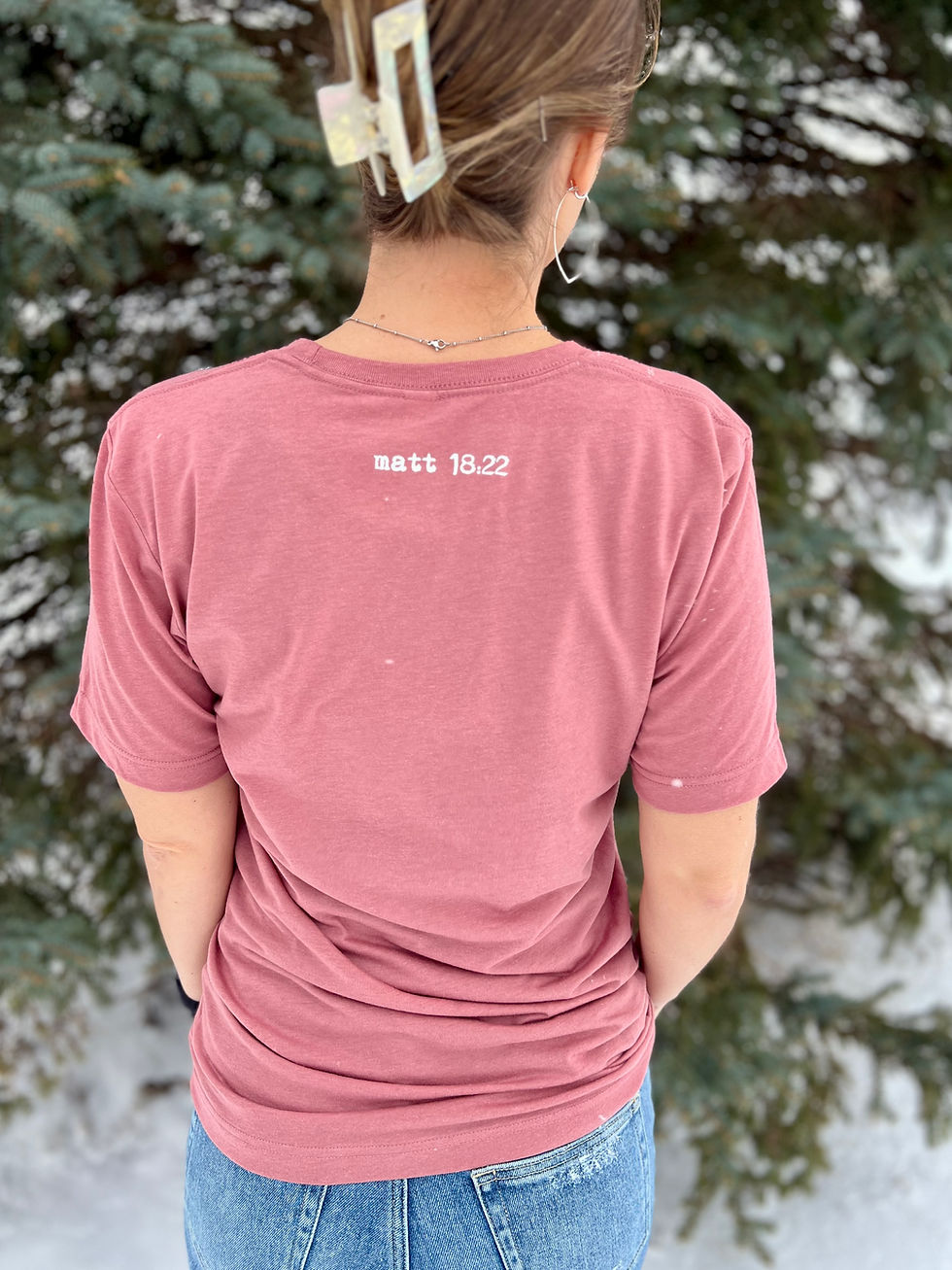 Thumbnail: "Seventy X Seven" T-Shirt. (Matt 18:22)