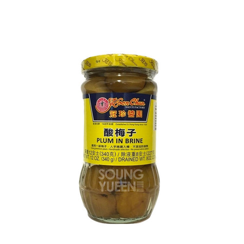 KOON CHUN PLUM IN BRINE 12OZ soungyueen