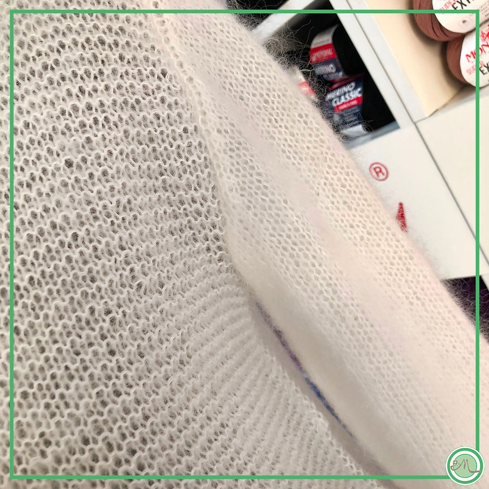Miniatura: Bolerino in Super Kid Mohair e Seta