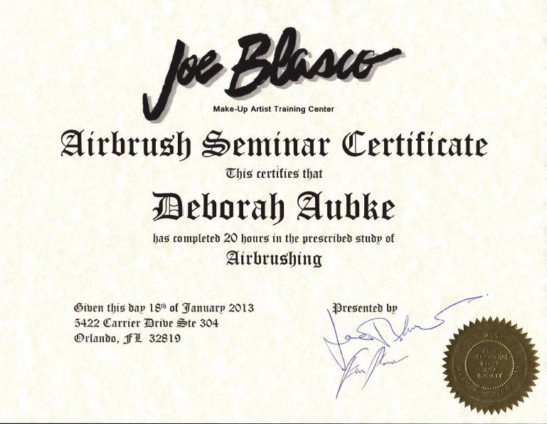 Deborah Aubke Makeup Artist And Hairstylist