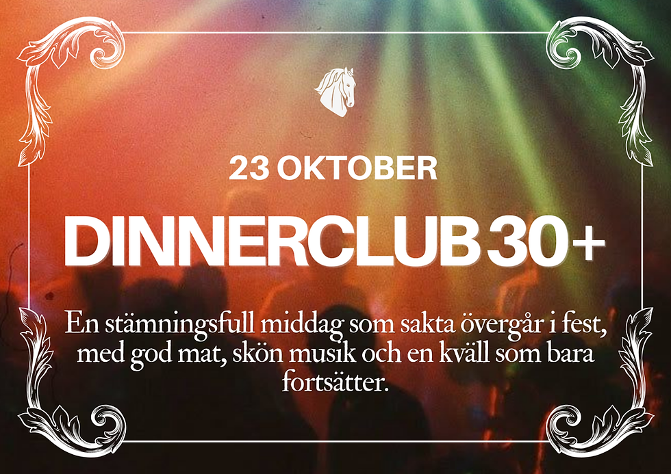 DINNER CLUB 30+