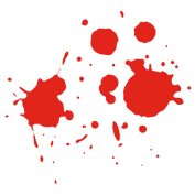 Red Paint Splatter