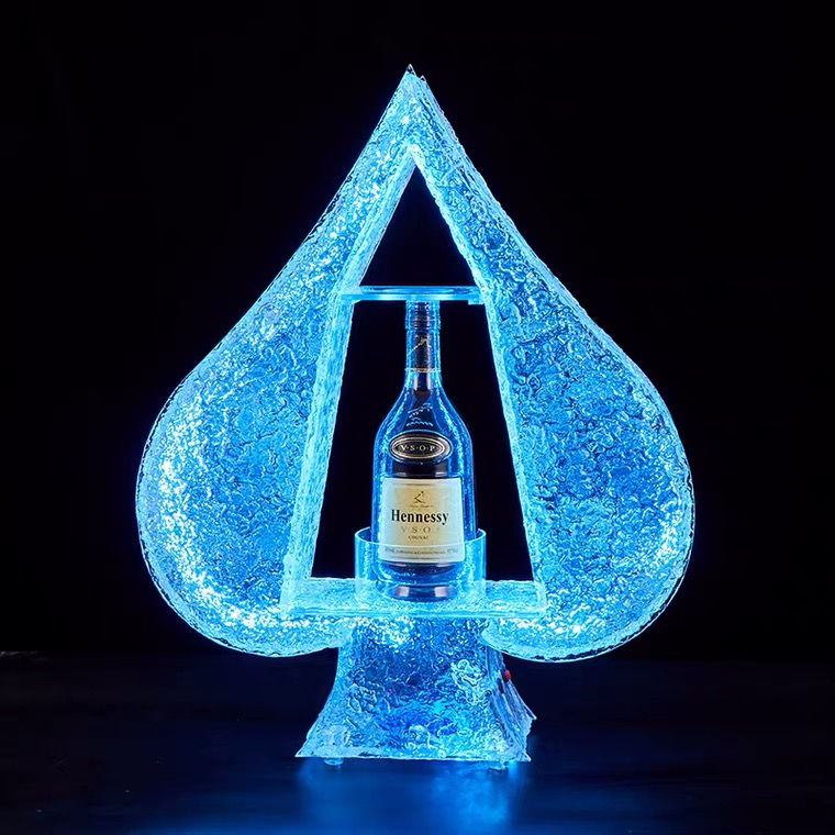 縮圖：Ice heart shape bottle glorifier 