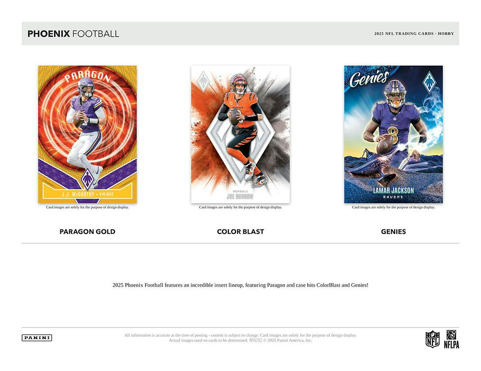Thumbnail: 2025 NFL Panini Phoenix Football Hobby Box