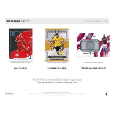 Thumbnail: 2023-24 EPL Panini Impeccable Soccer Hobby Box