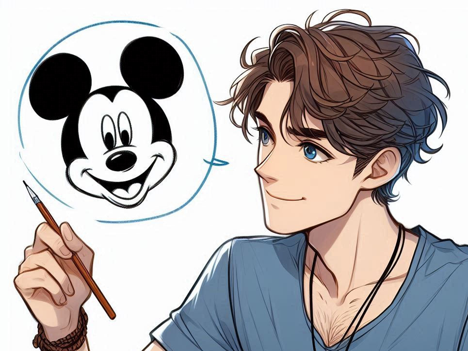 Cómo dibujar a Mickey en 12 sencillos pasos