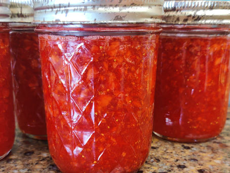 Strawberry Freezer Jam for Busy People