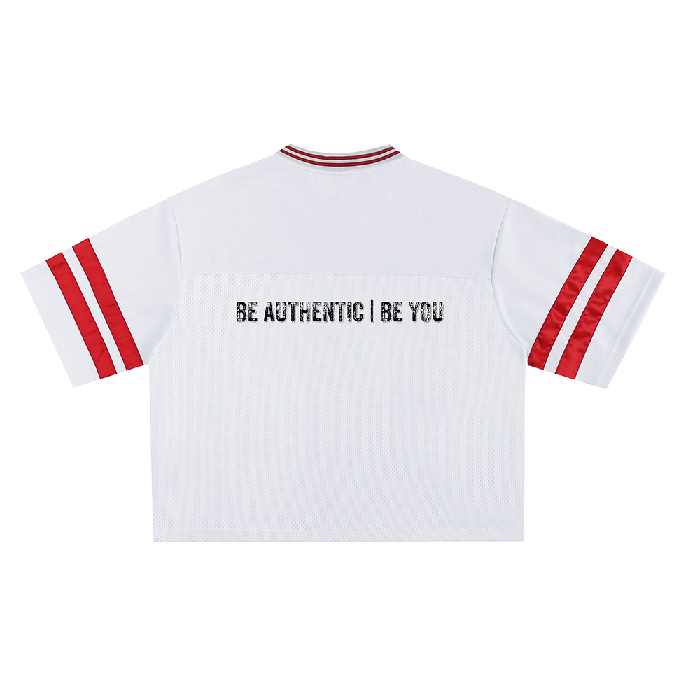 Thumbnail: Taped Mesh Boxy T-Shirt