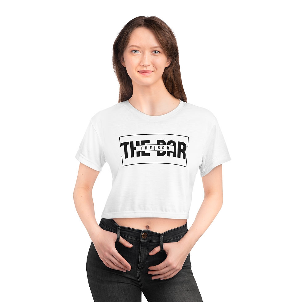Thumbnail: THE | BAR Logo Crop Tee
