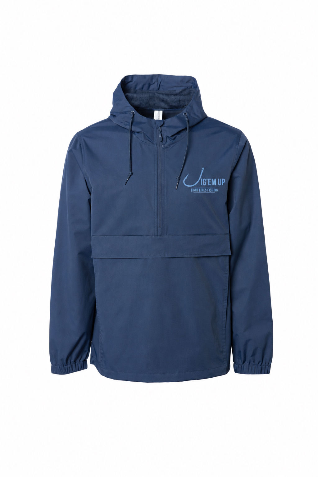Jig'em Up Navy Water Resistant Jacket