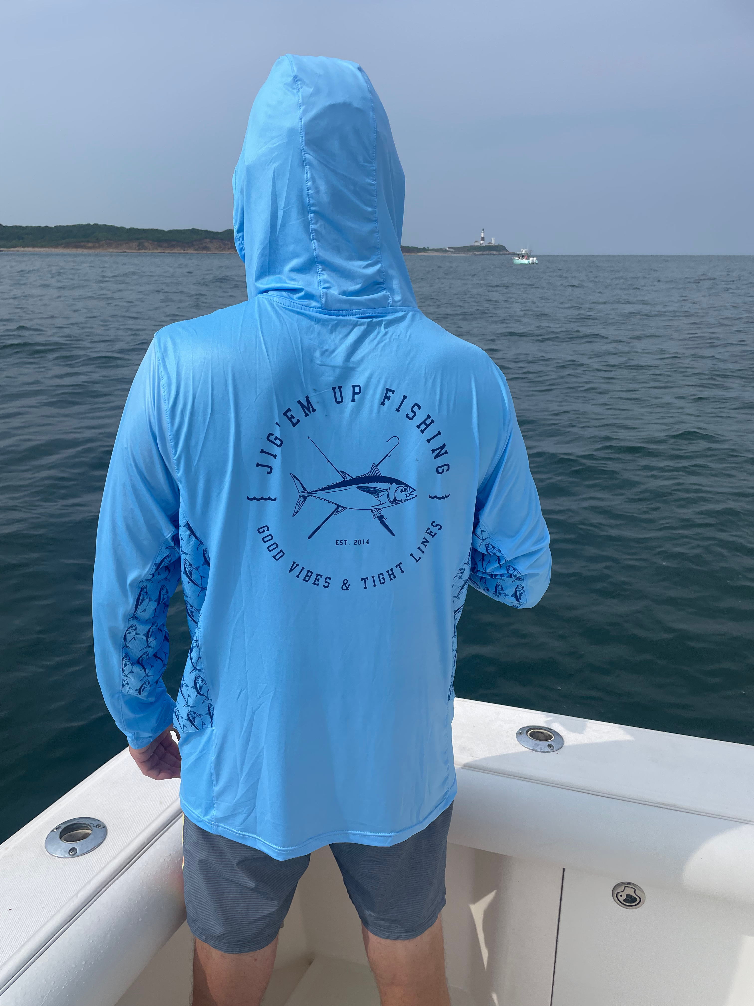 TUNA Tight Lines Performance Hoodie UV Long Sleeve
