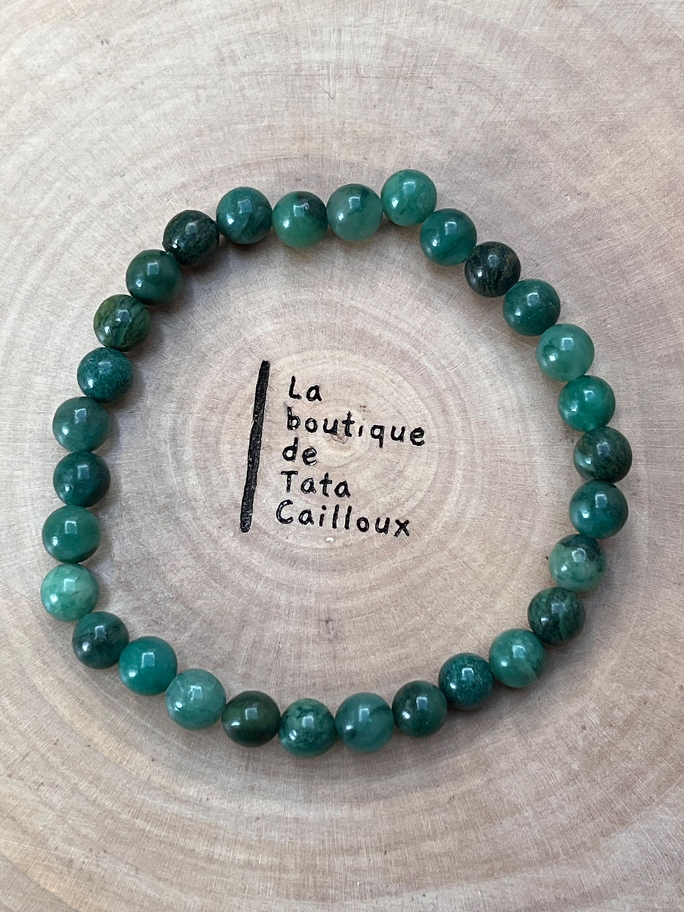 Bracelet en jade africain
