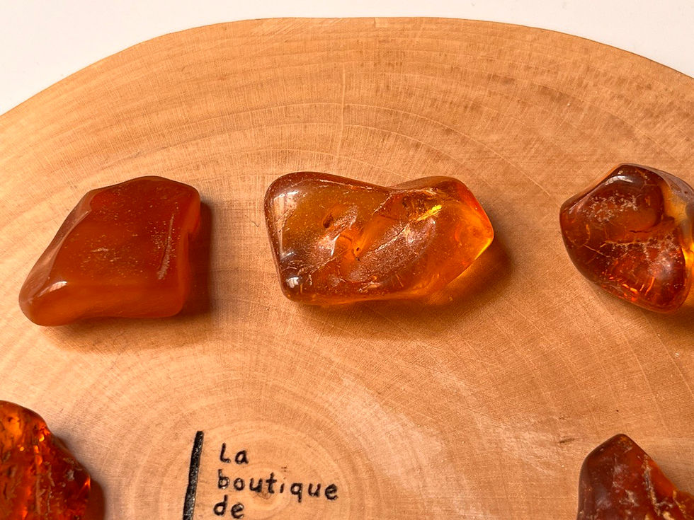 Miniature : Ambre poli