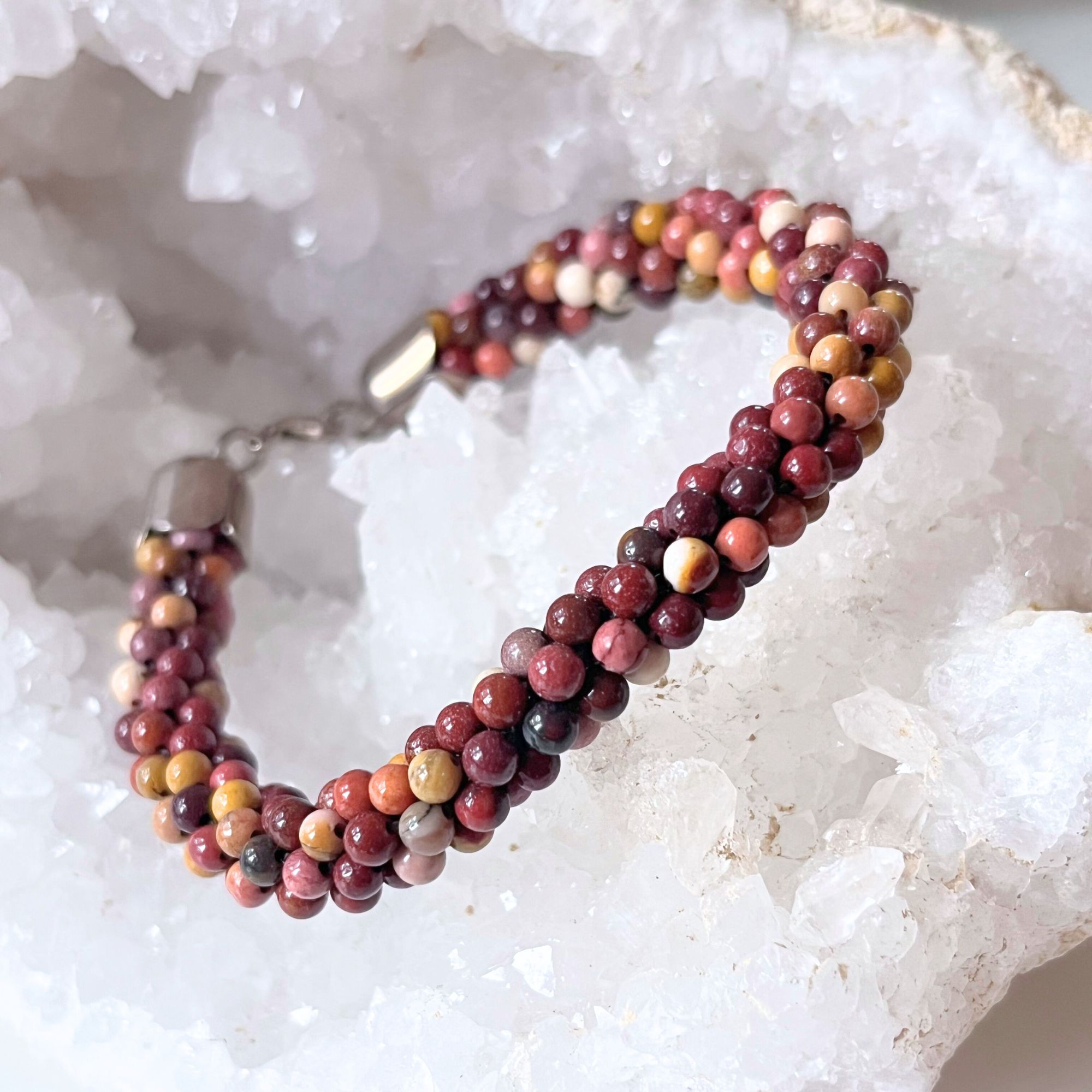 Bracelet en mokaïte