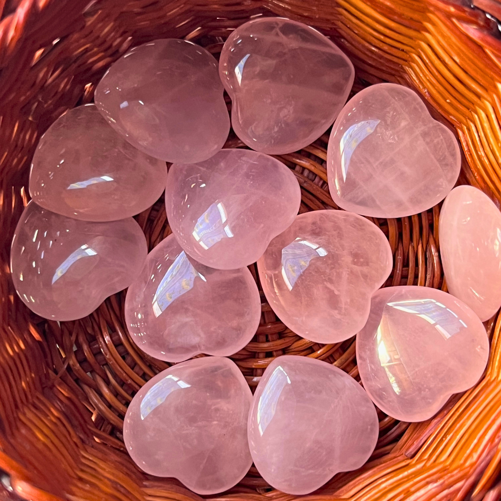 Petit coeur : quartz rose