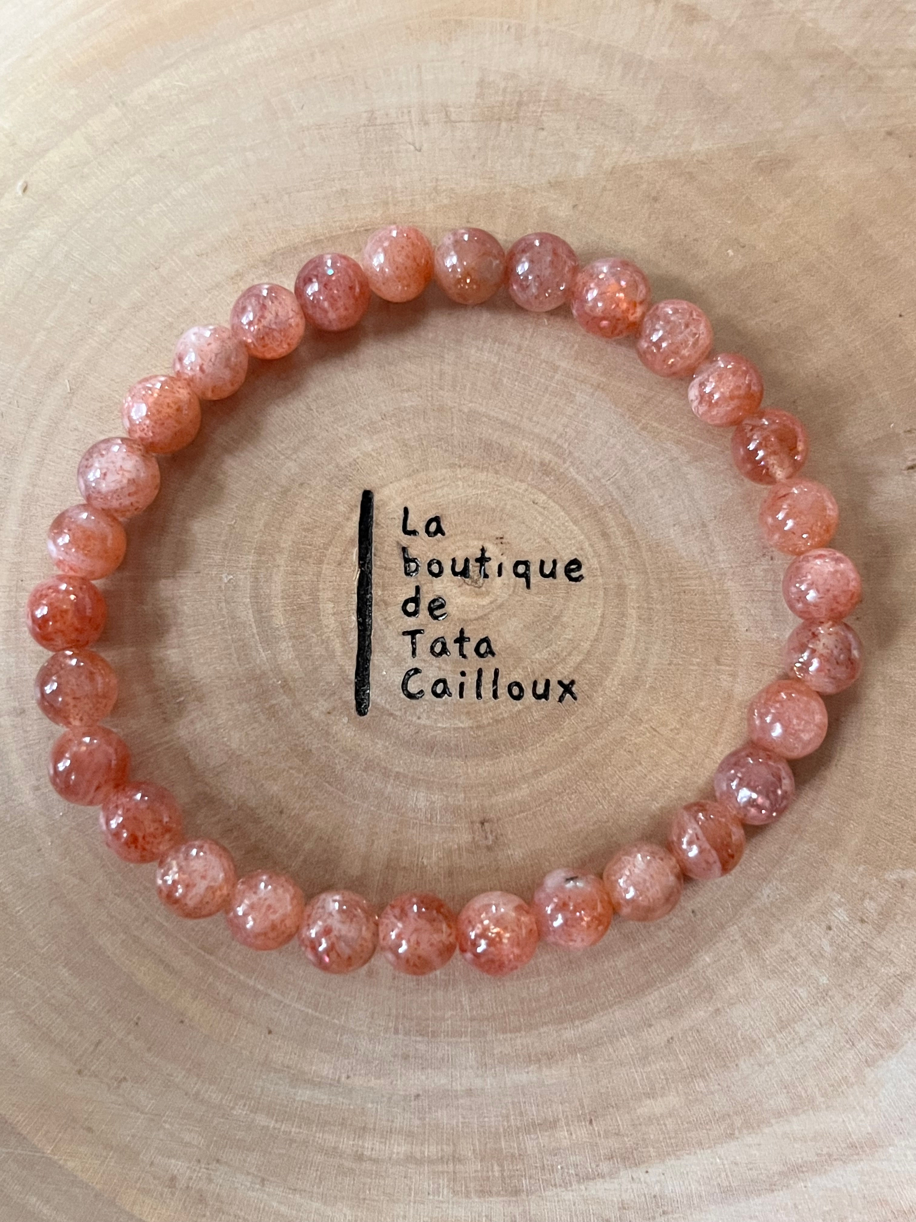 Bracelet en pierre du soleil