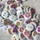Miniature : Boutons coeurs x5