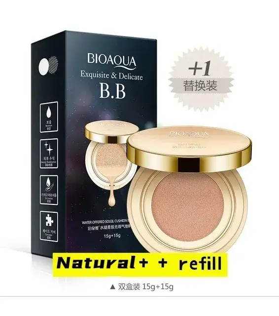 Miniatura: ✨Base BB Air Cushion - Corretivo, Clareador, Longa Duração, À Prova D'Água ✨