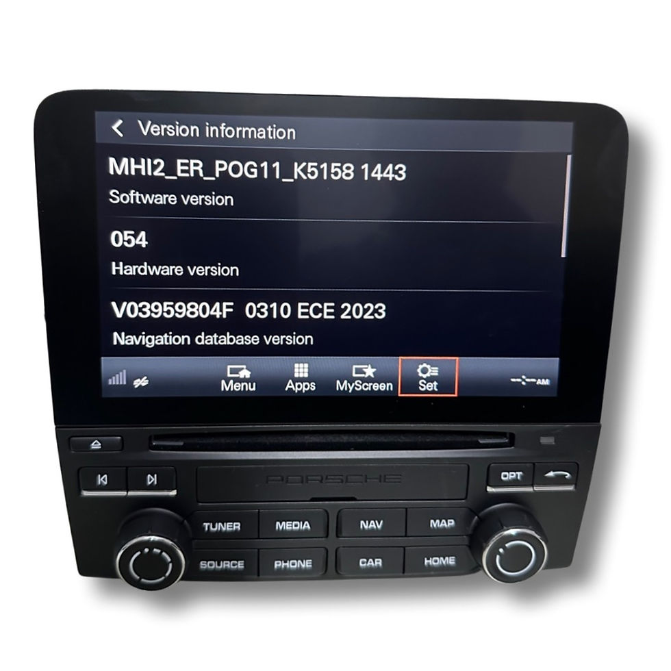 Thumbnail: PCM4.0 Head Unit - 991.2, 718 All Variants