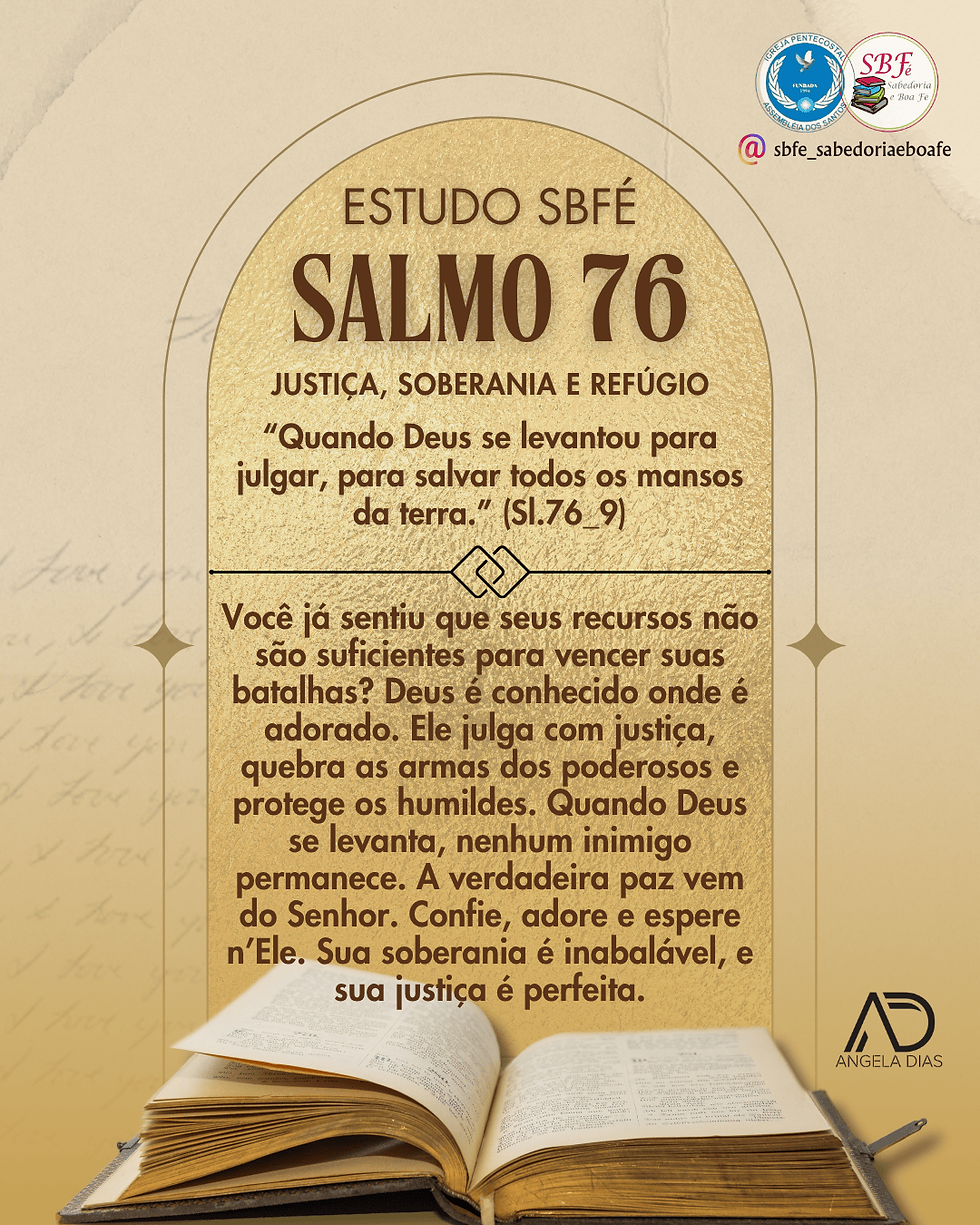 Salmo 76: Justiça, soberania e refúgio