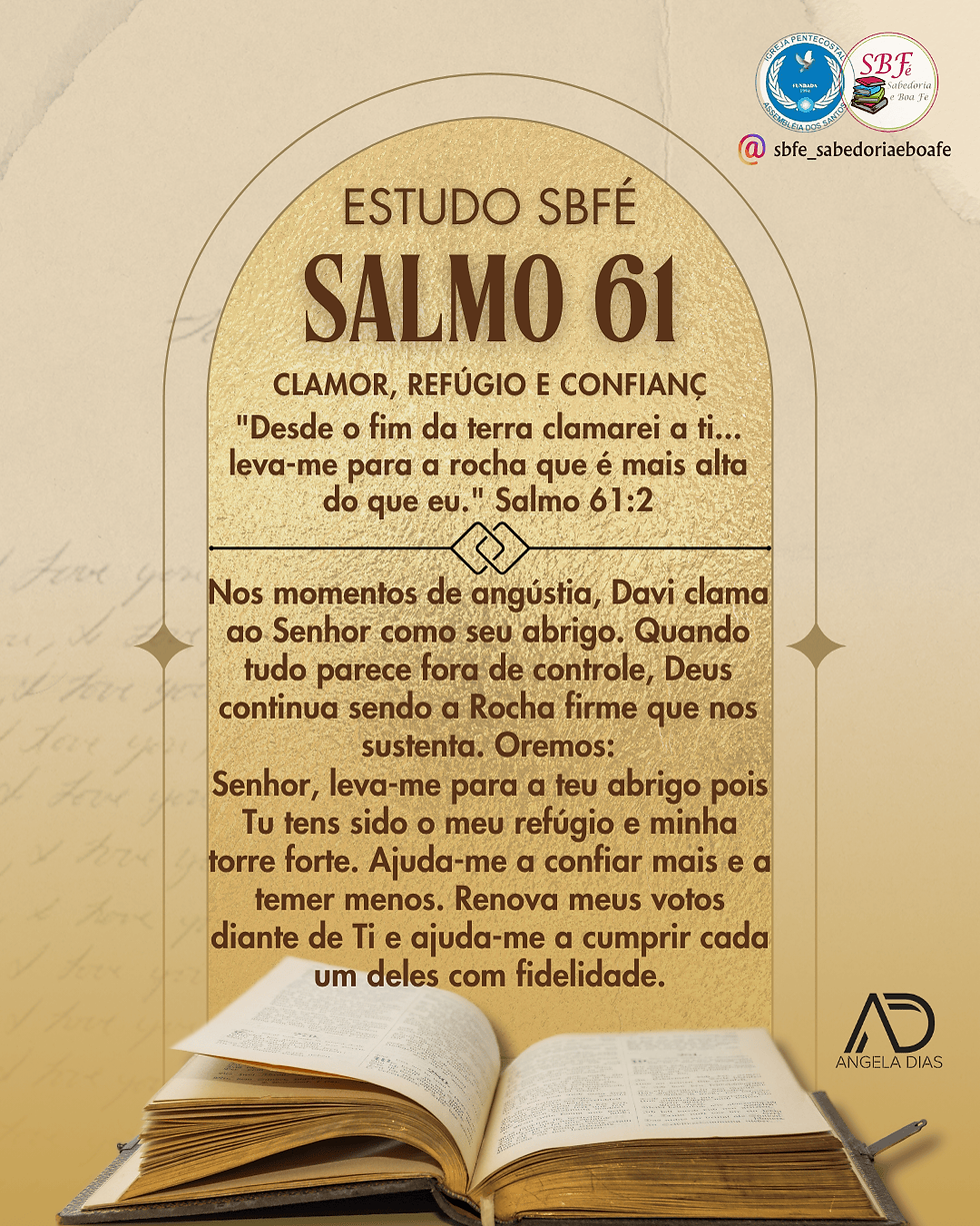 Salmo 61: Clamor, refúgio e confiança