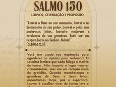 Salmo 150: louvor, celebração e propósito