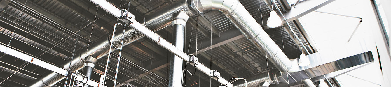 Tuberías industriales para techo